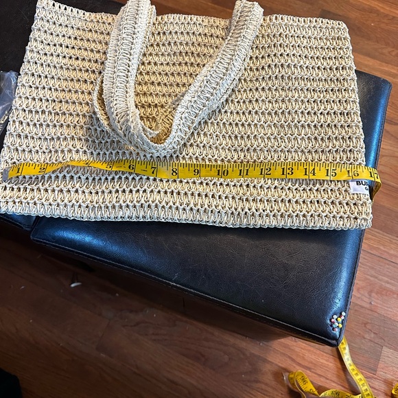 Burberry straw tote bag - Picture 6 of 10